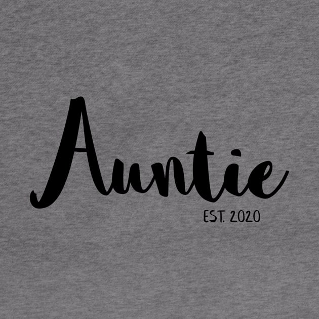 Auntie est. 2020 by Bumblebee's Designs